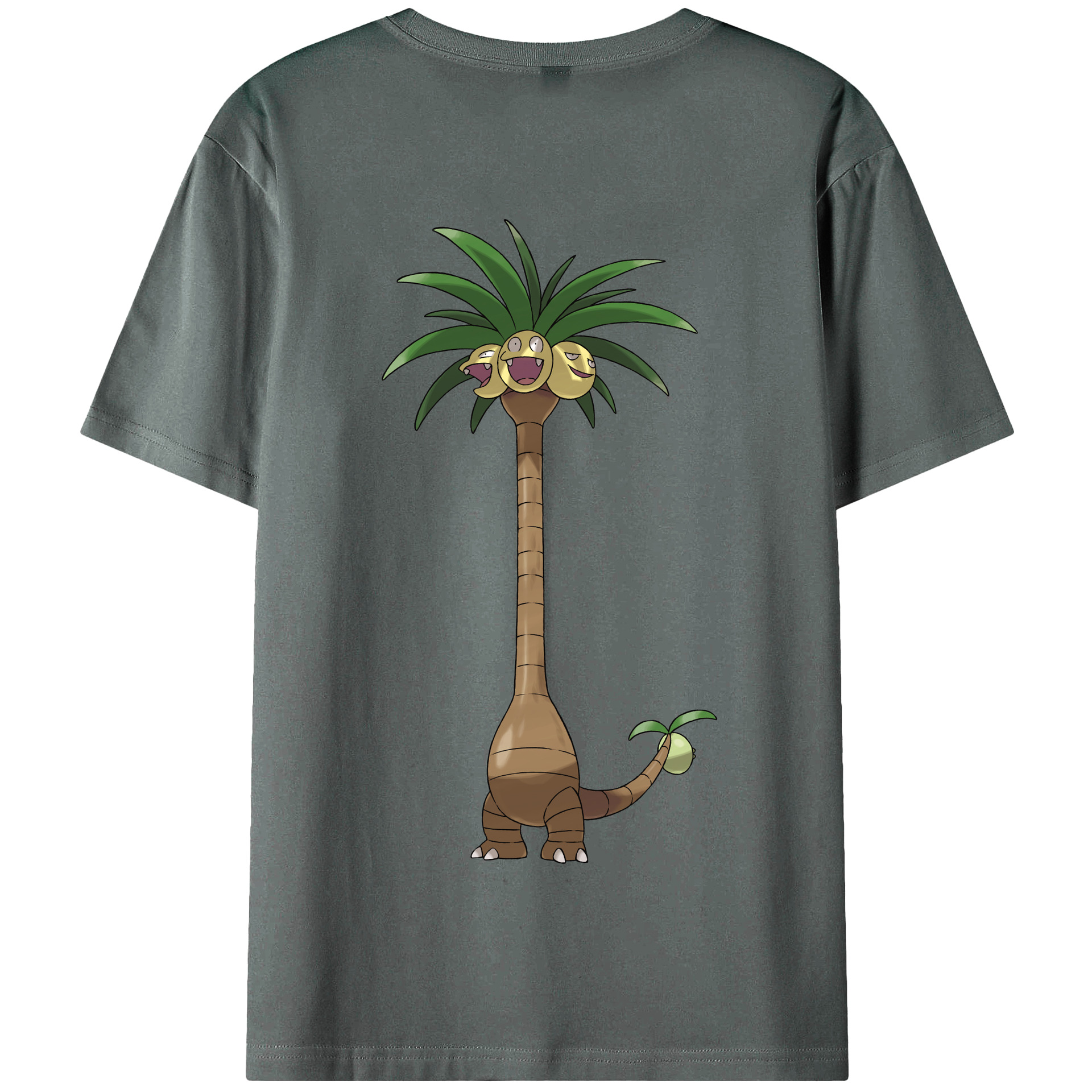 （画像用） ポケットモンスター Pokémon 綿100％半袖Tシャツ（背面プリント）